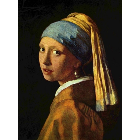 La jeune fille à la perle - Johannes Vermeer