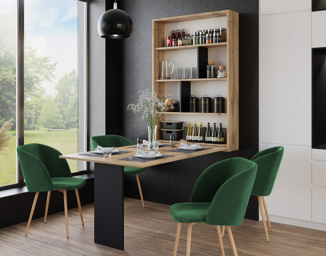 La table murale rabattable
