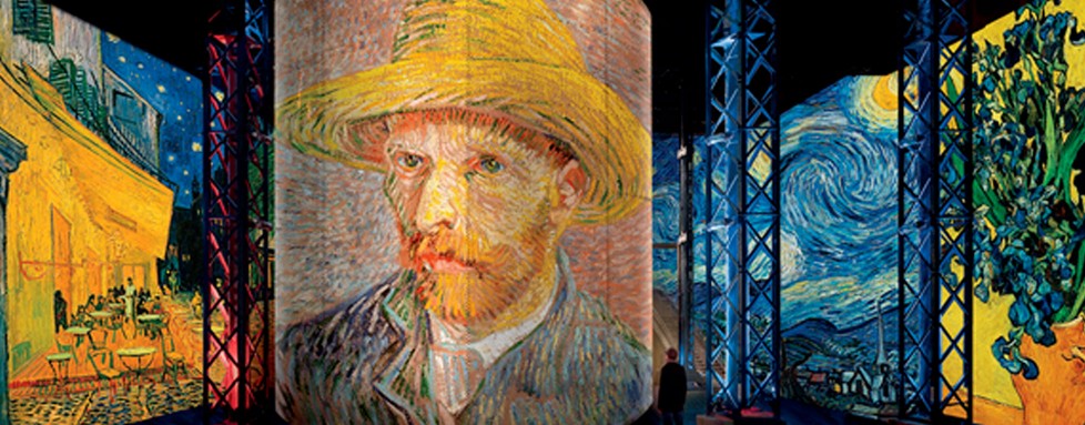 Exposition Vincent Van Gogh à l'Atelier des Lumières