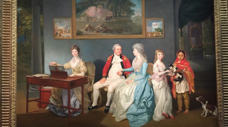 Johann Zoffany, Le Colonel Blair avec sa famille et une servante indienne, 1786, Londres, Tate