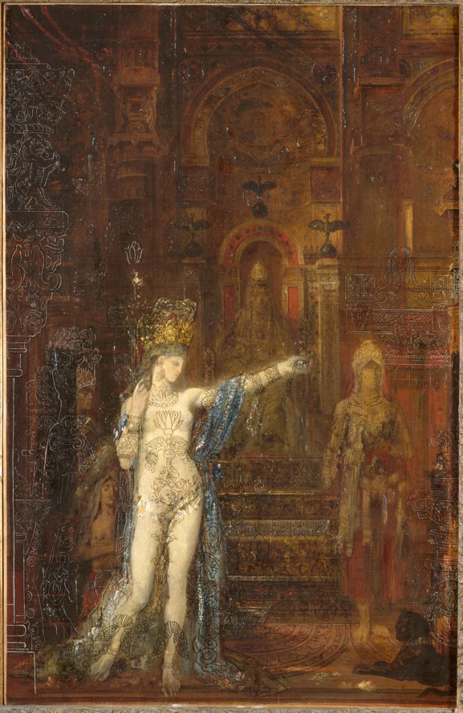 Salomé, Moreau, 1870’s, musée Gustave-Moreau