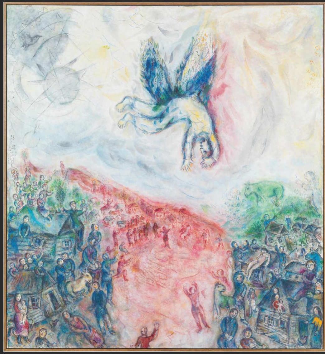 Chagall à l’œuvre au Centre Georges-Pompidou
