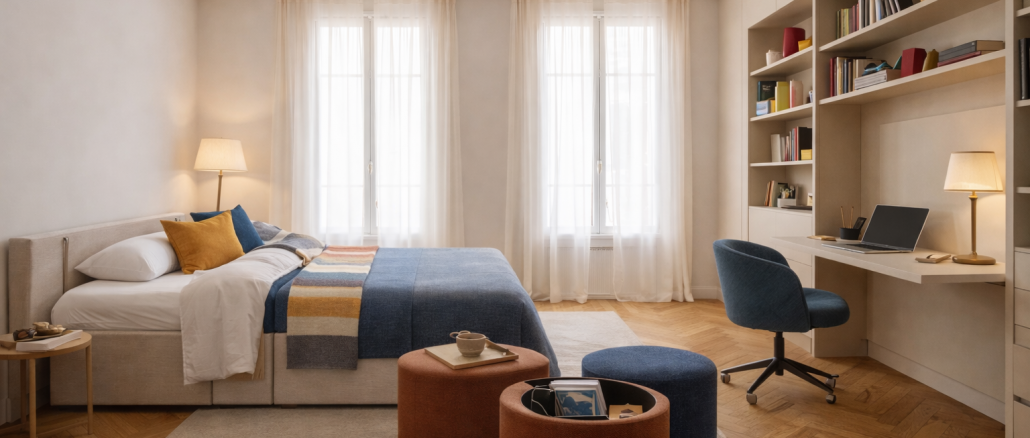 Quels meubles multifonctions adopter pour un appartement de 40 m² ?