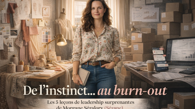 burn out 5 leçons de Morgane Sezalory Sezane