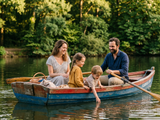 barque au Bois de Boulogne