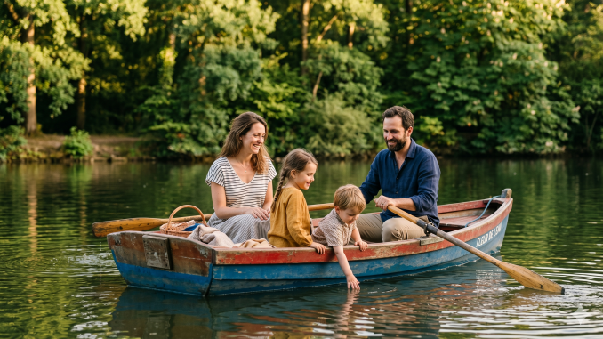 barque au Bois de Boulogne