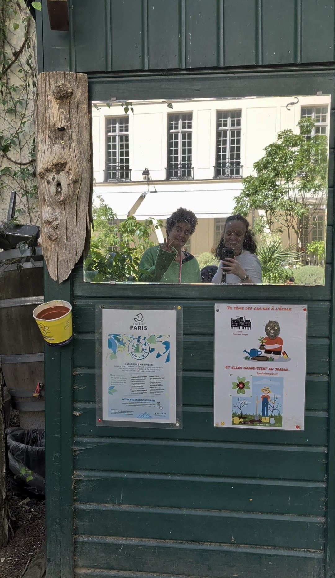 Jardin des Rosiers à Paris