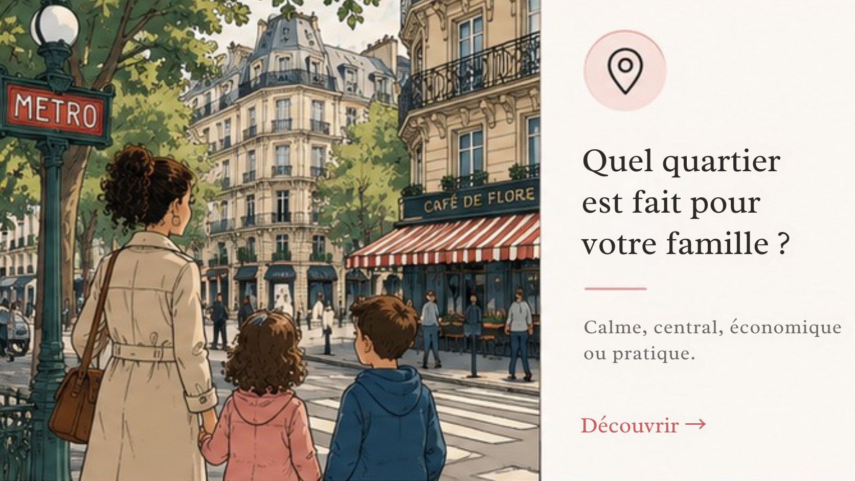 Choisir son quartier en famille à Paris