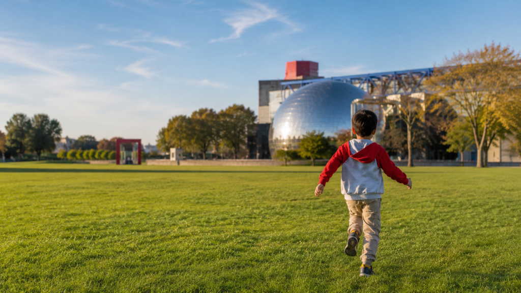 Où les enfants peuvent courir à Paris
