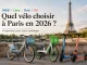 quel velo choisir à Paris en 2026 ?