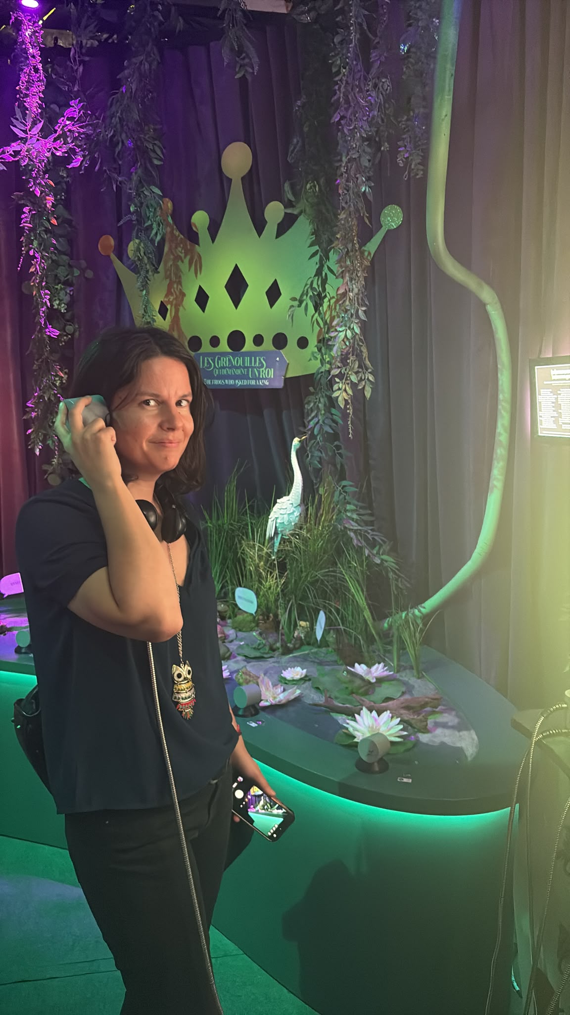Parisienneries au Bal des Fables, espace « Les Grenouilles qui demandent un roi »