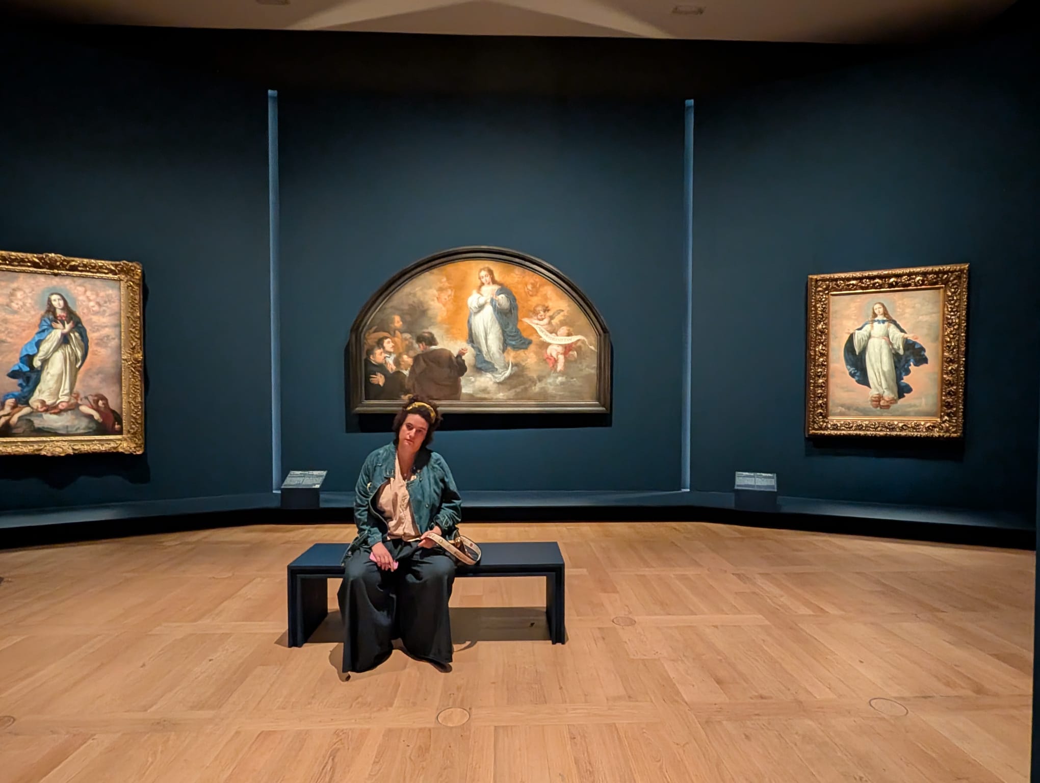 Photographie Parisienneries lors de exposition Zurbarán au musée du Louvre, vue 3