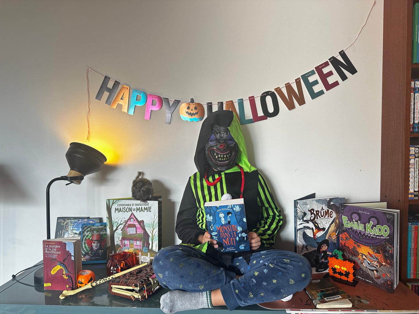 Le roman Monstre dans la nuit de Mats Strandberg, sélection Halloween